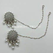 Sahara Earrings Silver - 001